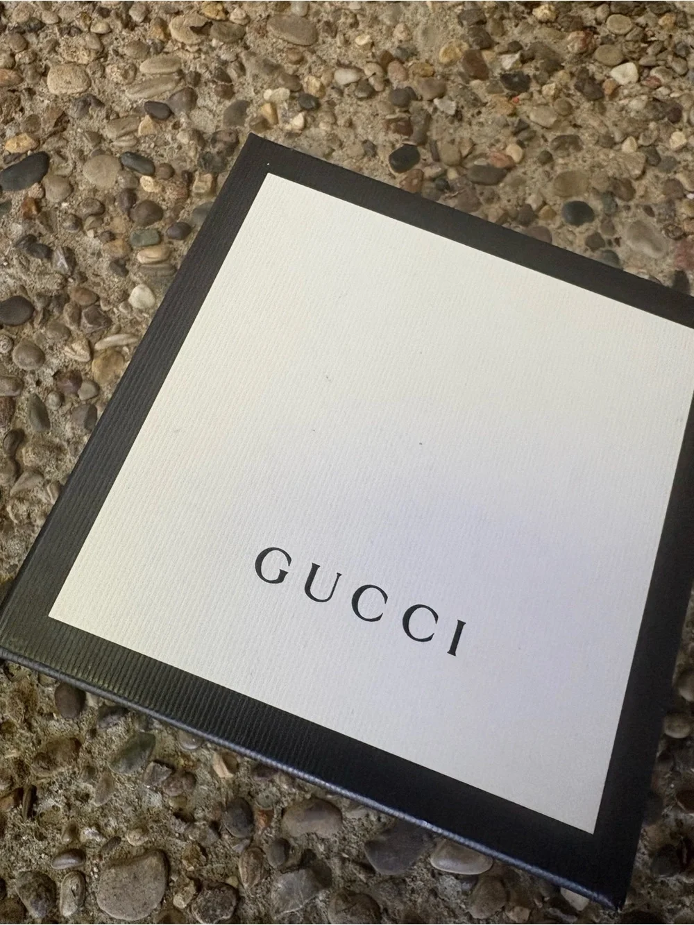 Gucci Baby Black Sneakers with Red Heel Accent